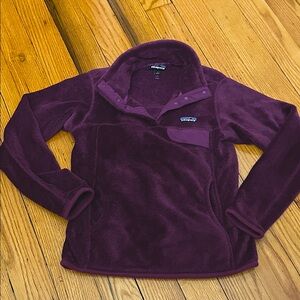 Patagonia Deep Purple Fleece Jacket